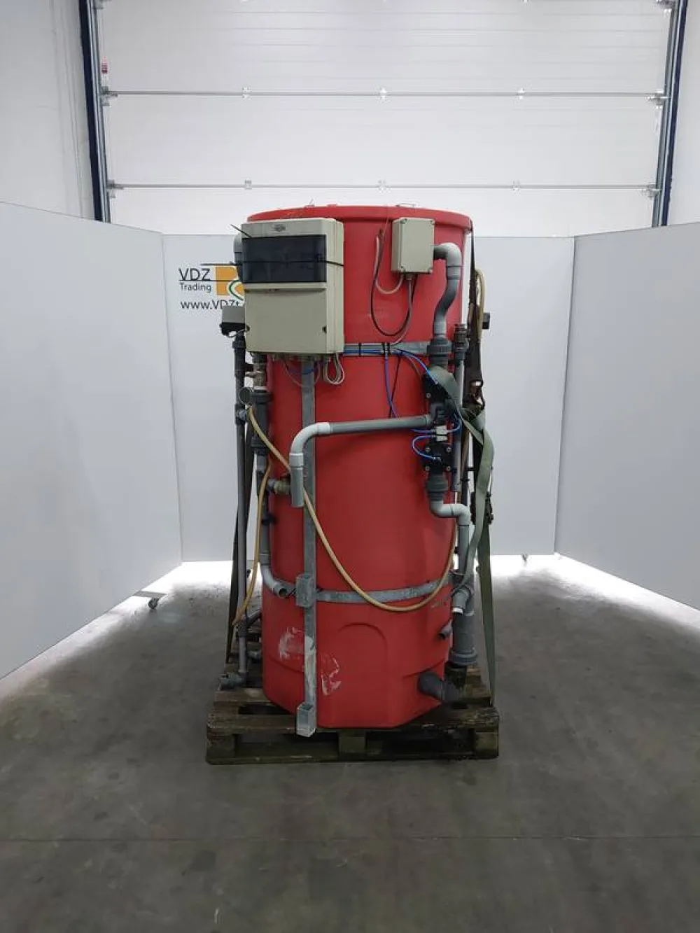 Iron removal installation