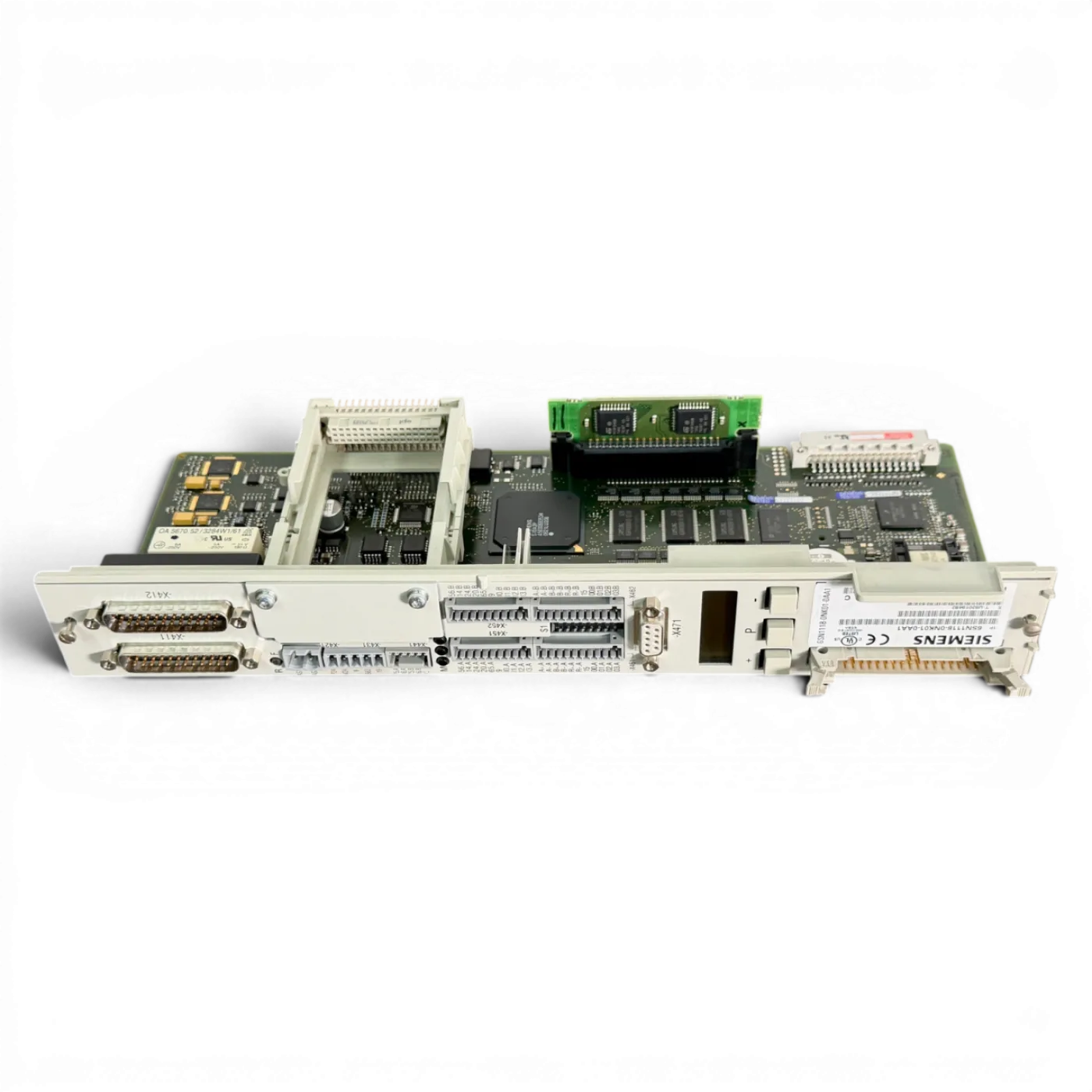 Siemens SIMODRIVE Regelungsbaugruppe Art.-Nr. 6SN1118-0NK01-0AA1 Seriennummer T-U92019482 - 2