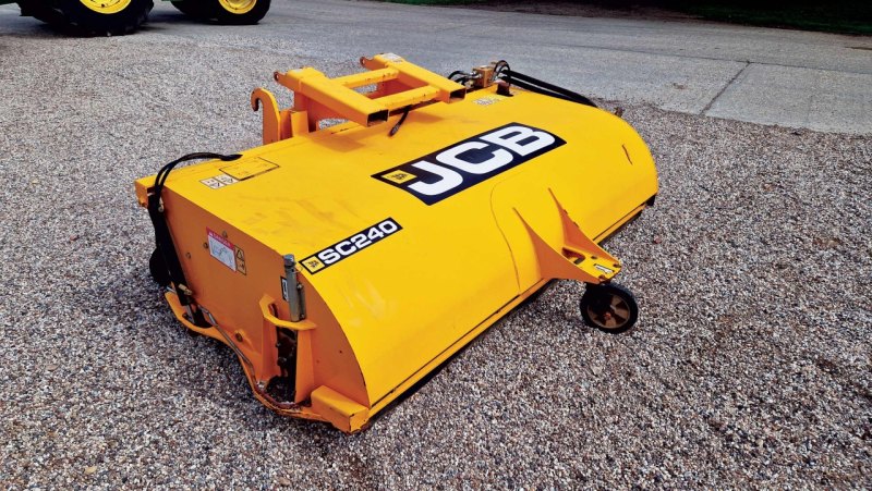 2019 JCB SC240 2.4m Sweeper Collector