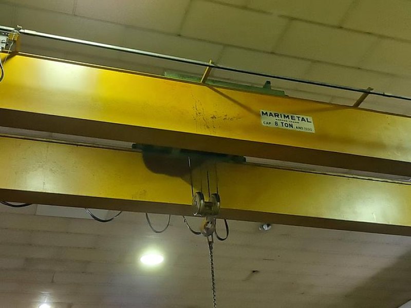 Ponte rolante de 8 ton STAHL 15 metros