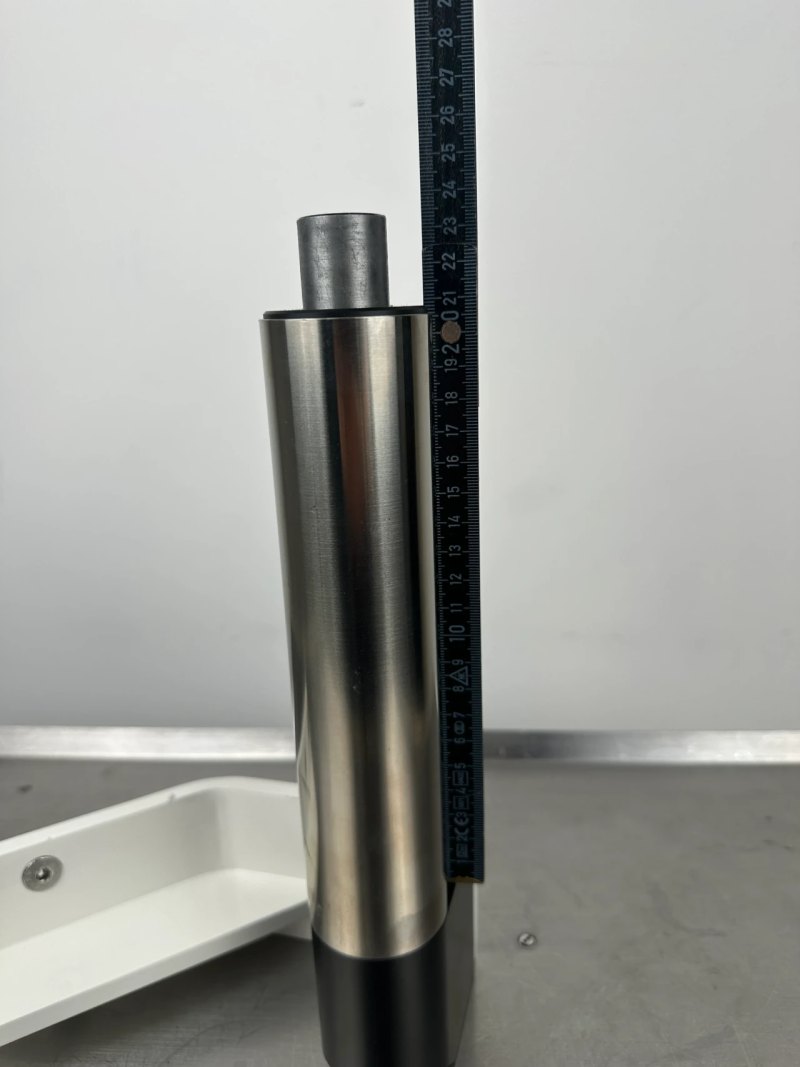 Kolposkophalterung / Geräteaufnahme für Gynäkologiestuhl Edelstahl 20cm