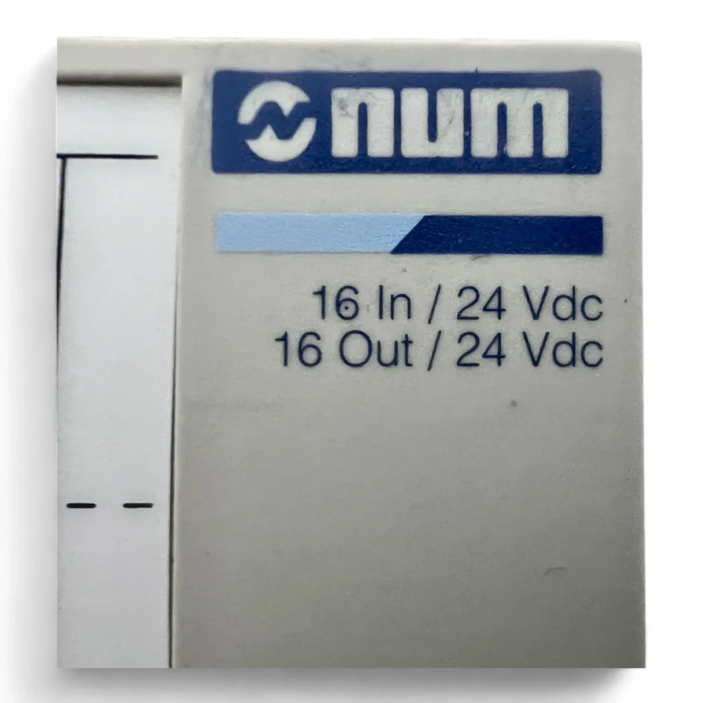 NUM 16I/16O Digital Module – P/N: 0263900004 16 In/16 Out 24 VDC Modul - 5