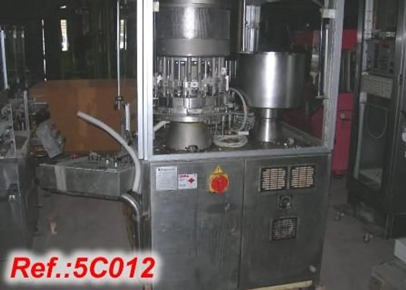 CAPSULADORA "ZANASI" Z-5000-R1 CON FORMATOS "0" - "1" - "2" - "3" - 1