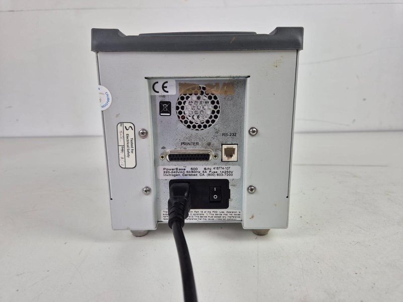 Invitrogen PowerEase 500 Power Supply