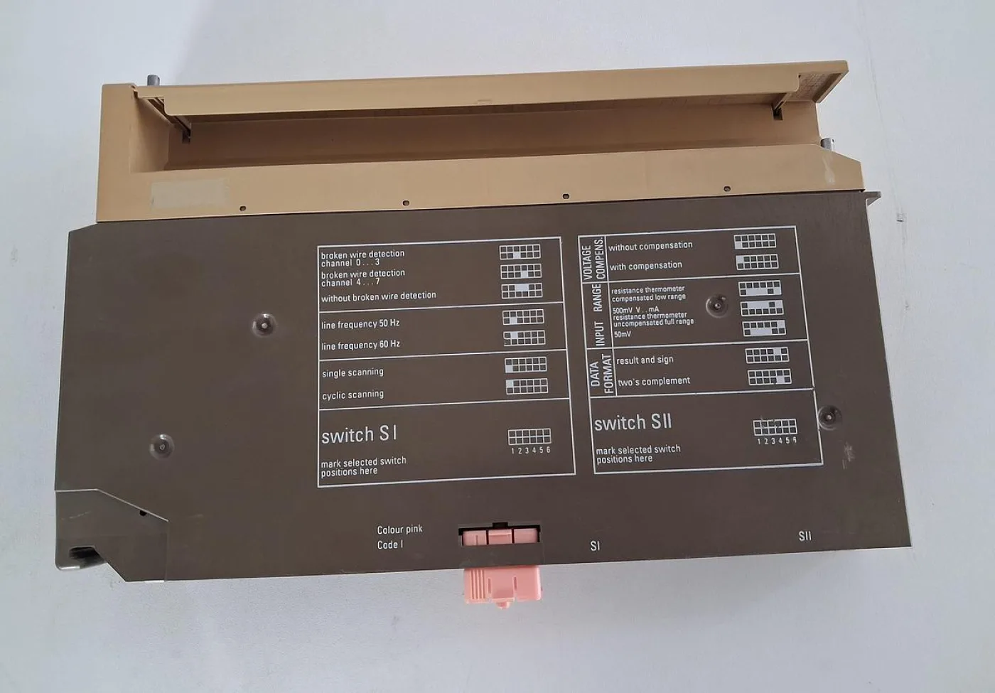Siemens SIMATIC S5 6ES5 460-7LA13 Analogeingabemodul - 8