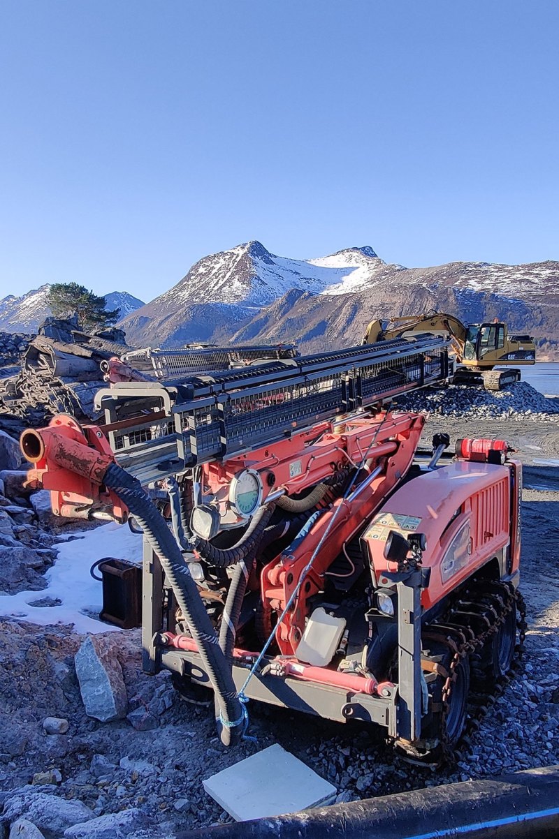 Sandvik DD422iE-2 Underground Rock Drill
