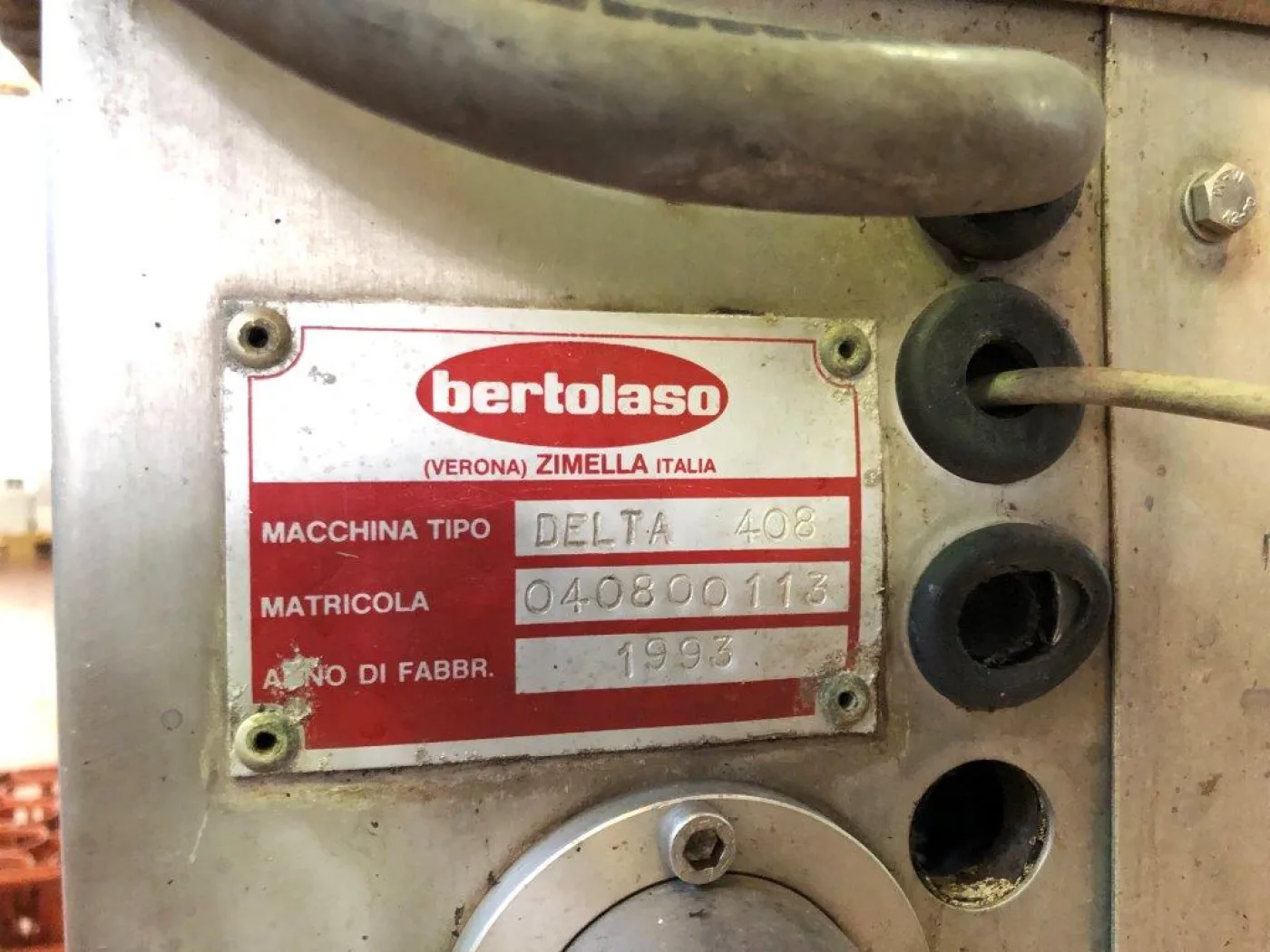BERTOLASO CORKING MACHINE DELTA 408 TO 8 HEADS FOR NATURAL CORK, SECOND-HAND MACHINE - 6