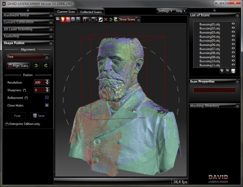 Scanners 3D-HP Pro SLS3