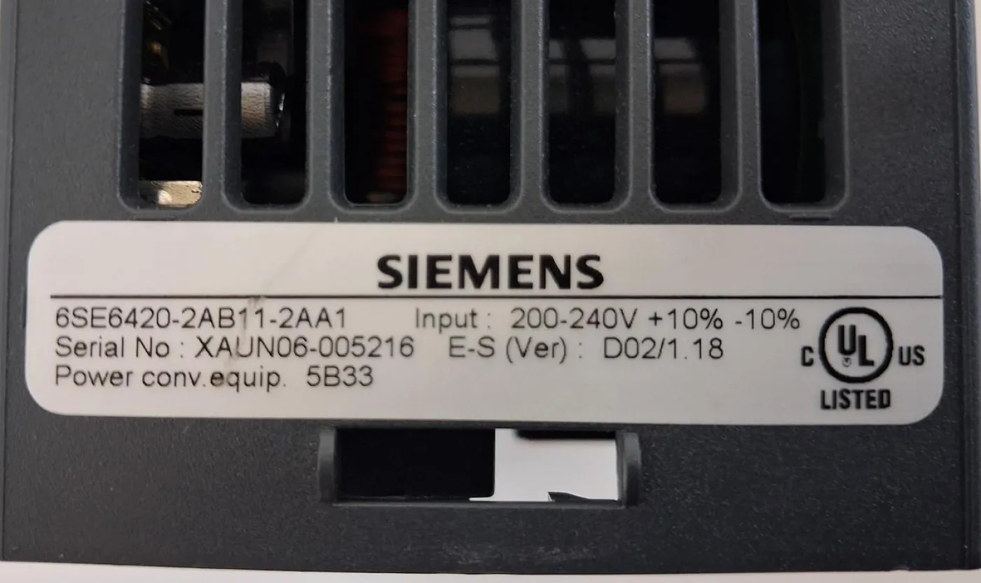 Siemens Micromaster 420 6SE6420-2AB11-2AA1 Frequenzumrichter - 4