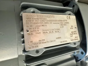 SEW Eurodrive Servo-Getribemotor KHF37R17DRS71S4BE05HF/ASB8/AS7W