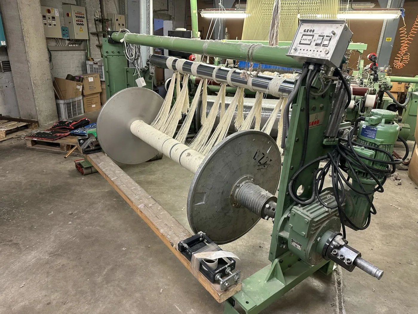 7x Crealet / Willi Grob - warp feeding system - 2