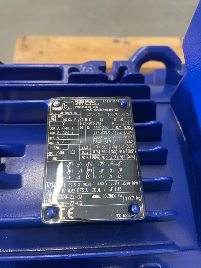KSB ETN 065-050-160 GGSAA01GD20150