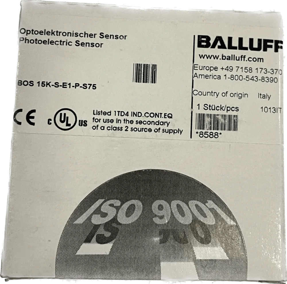 BALLUFF Optosensoren BOS 15K-S-E1-P-S75