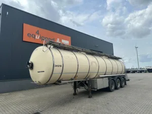 LEBENSMITTEL / LEVENSMIDDELEN / FOOD / 33.500L / 3-COMP / PUMPE / LIFTACHSE