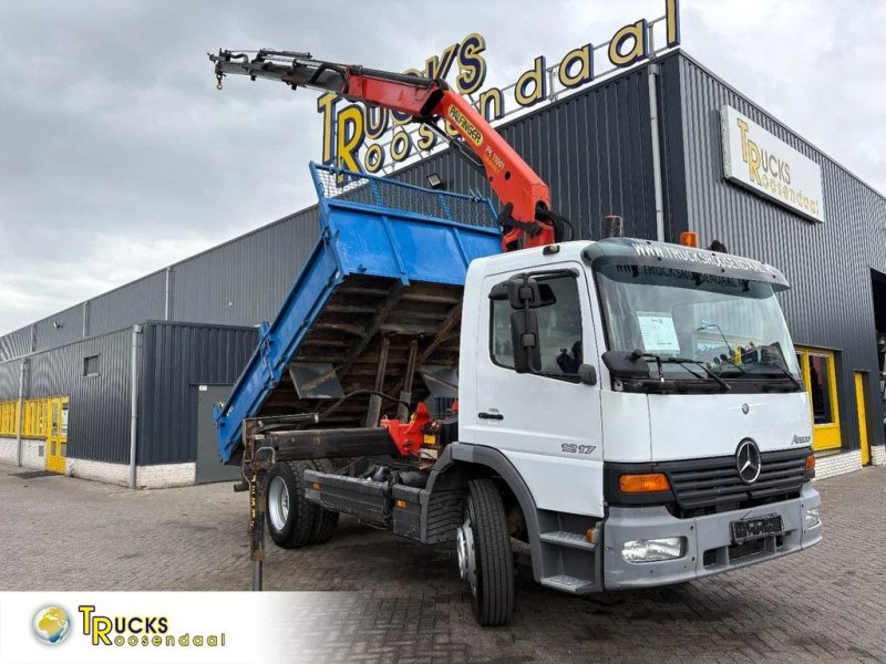Mercedes-Benz Atego 1217 + PALFINGER PK 11001 - 7 + TIPPER + MANUAL + EURO 2