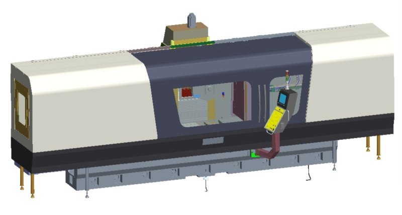 Flachschleifmaschine Flächenschleifmaschine FSG-2480ADIV