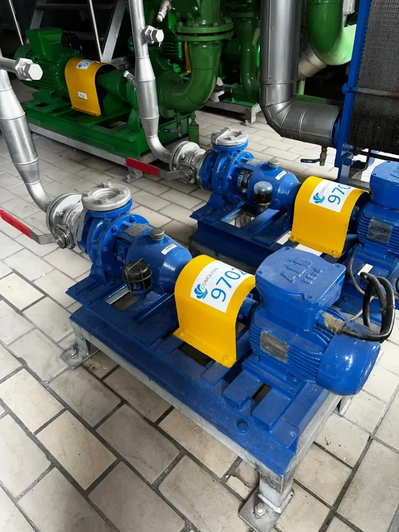 USED ATEX BOMINSA QX-31217-X107 3.6 M3H 0.75 KW CENTRIFUGAL PUMP - 5