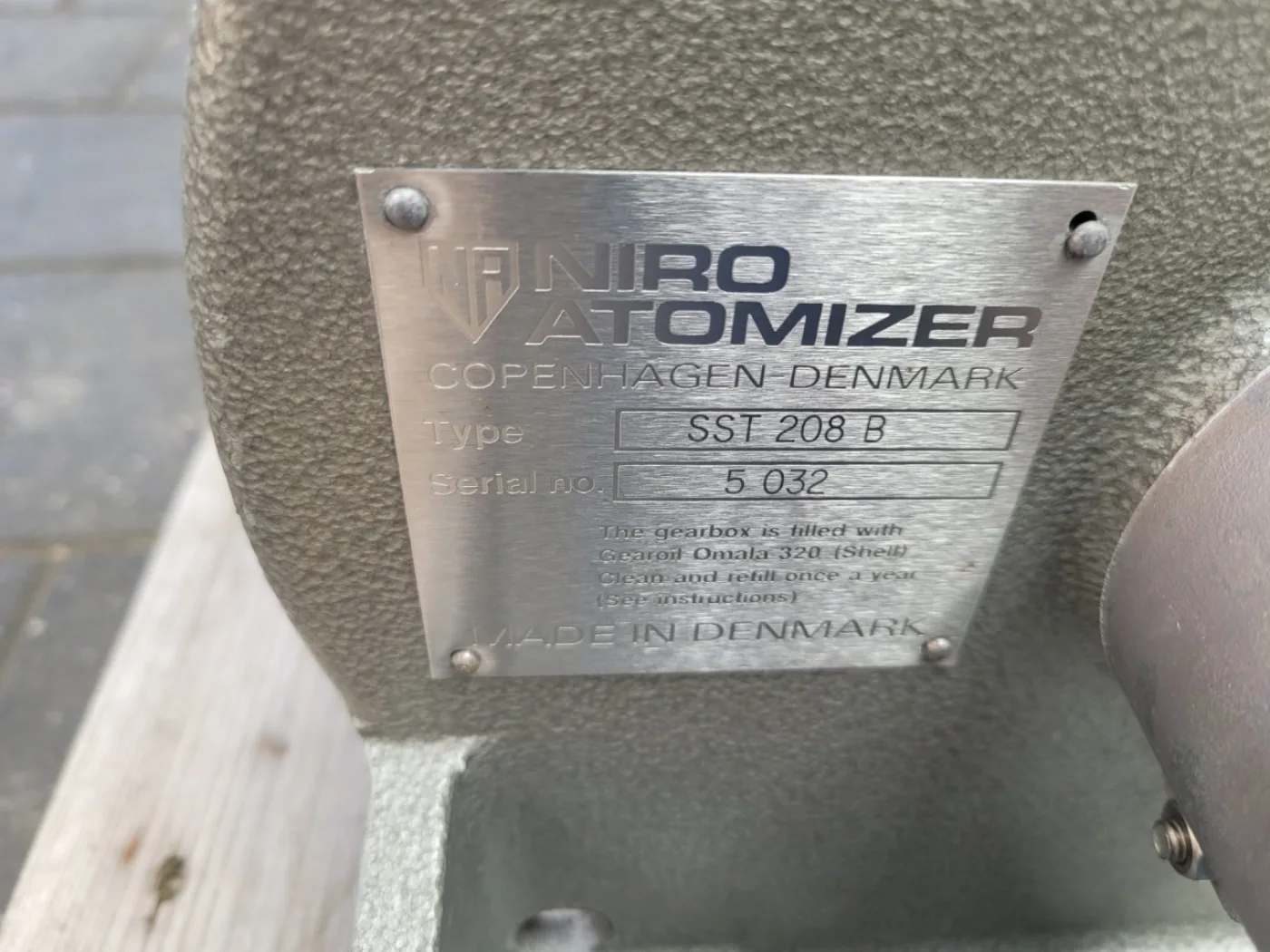 Niro Atomizer SST 208 B (Ex) - Rotating valve - 2