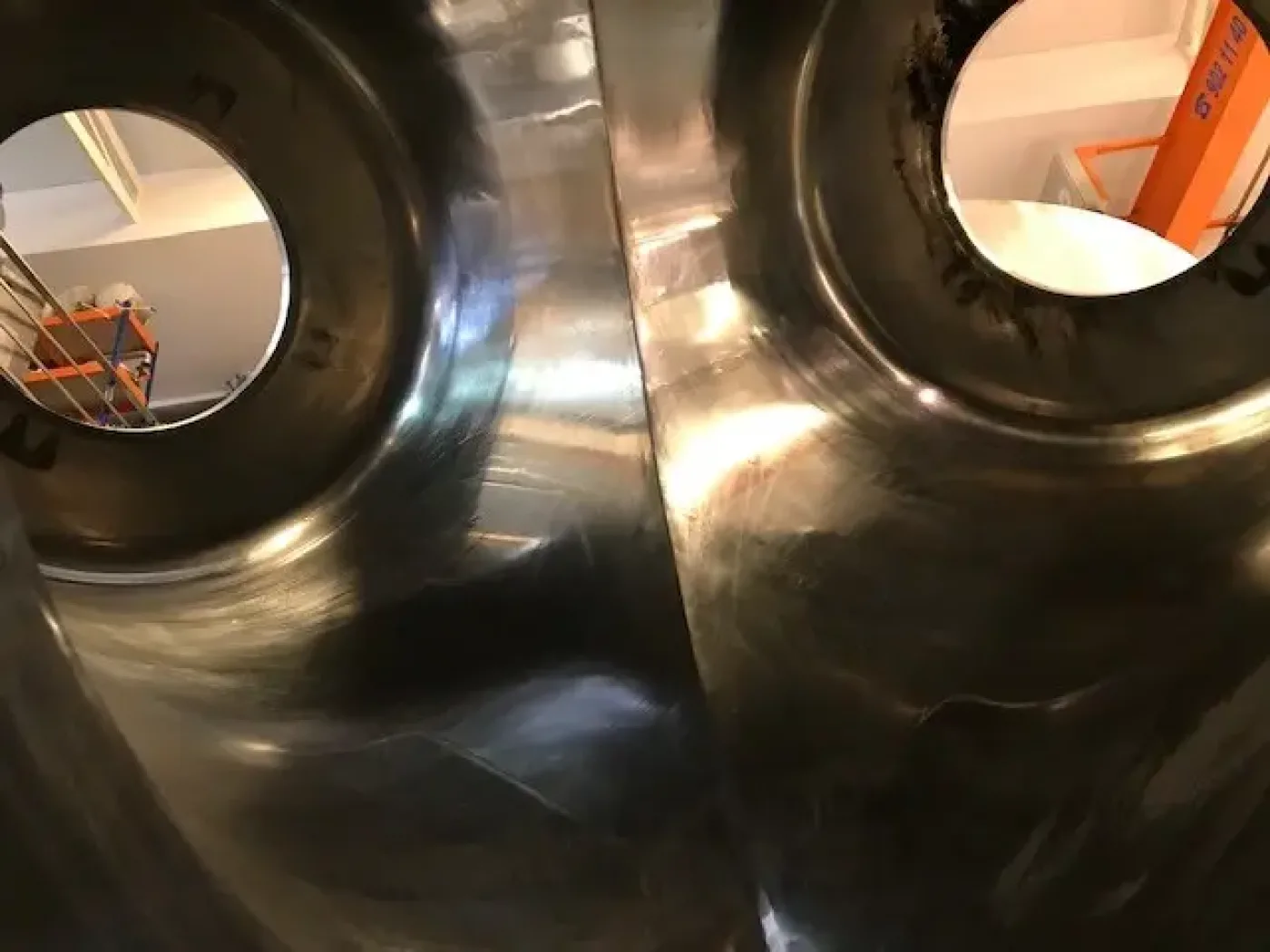 USED IPROCOMSA STAINLESS STEEL V MIXER 1000 LITERS - 2