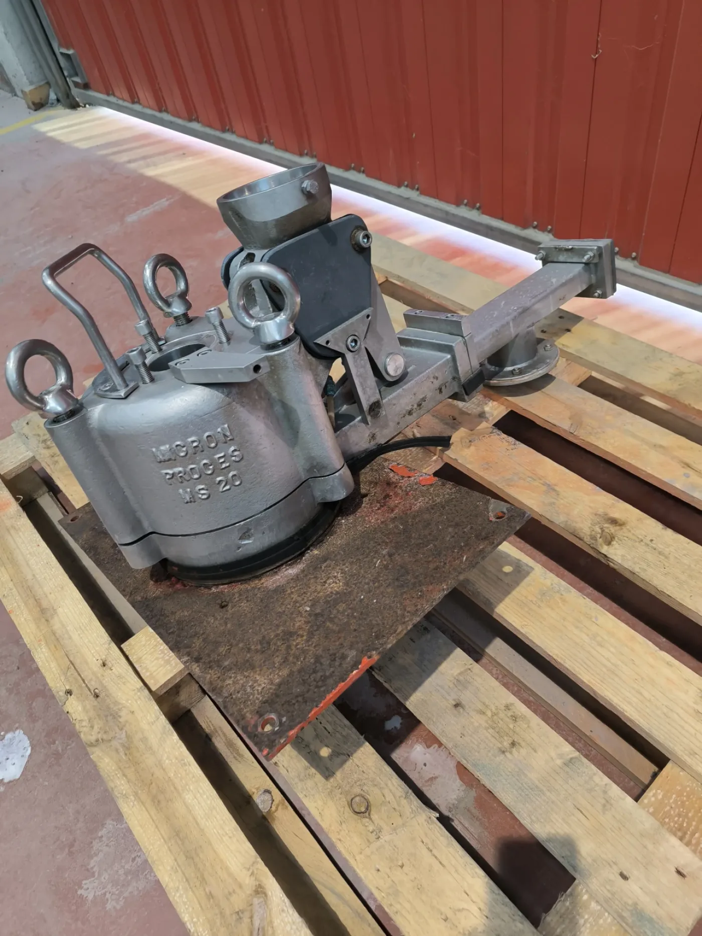 AIR CLASSIFIER MICRONIZER MILL HOSOKAWA MICRON PROCESS MS20 STAINLESS STEEL - 7