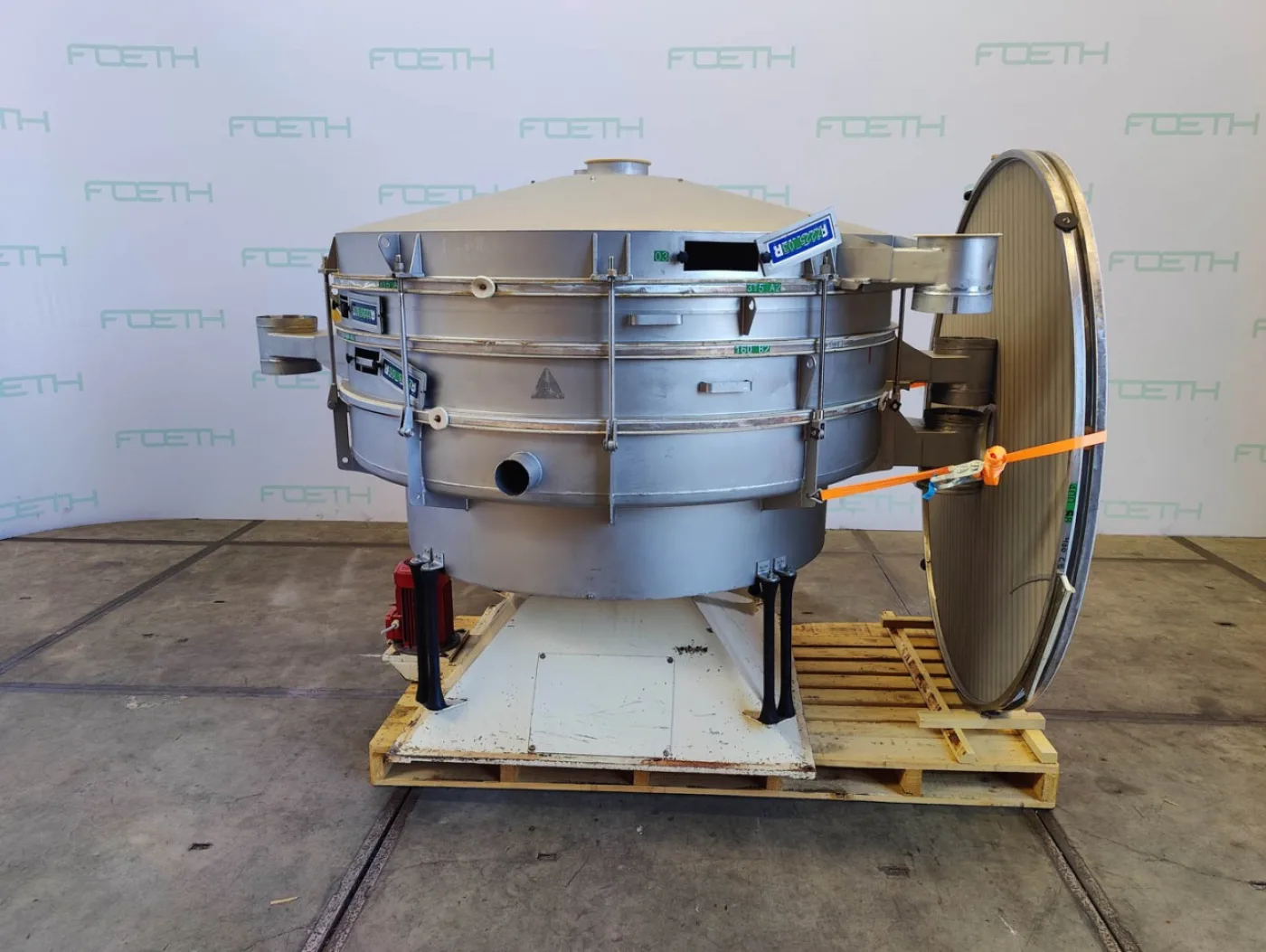 Allgaier TSM2000/DS/1 - Tumbler screener - 4