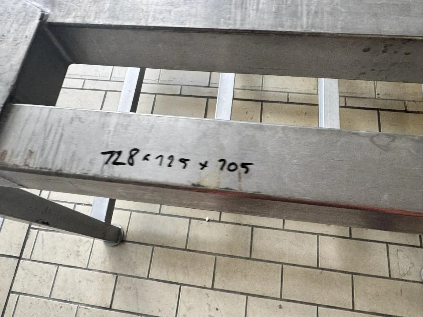 IBC stainless-steel support stand 3x - 4