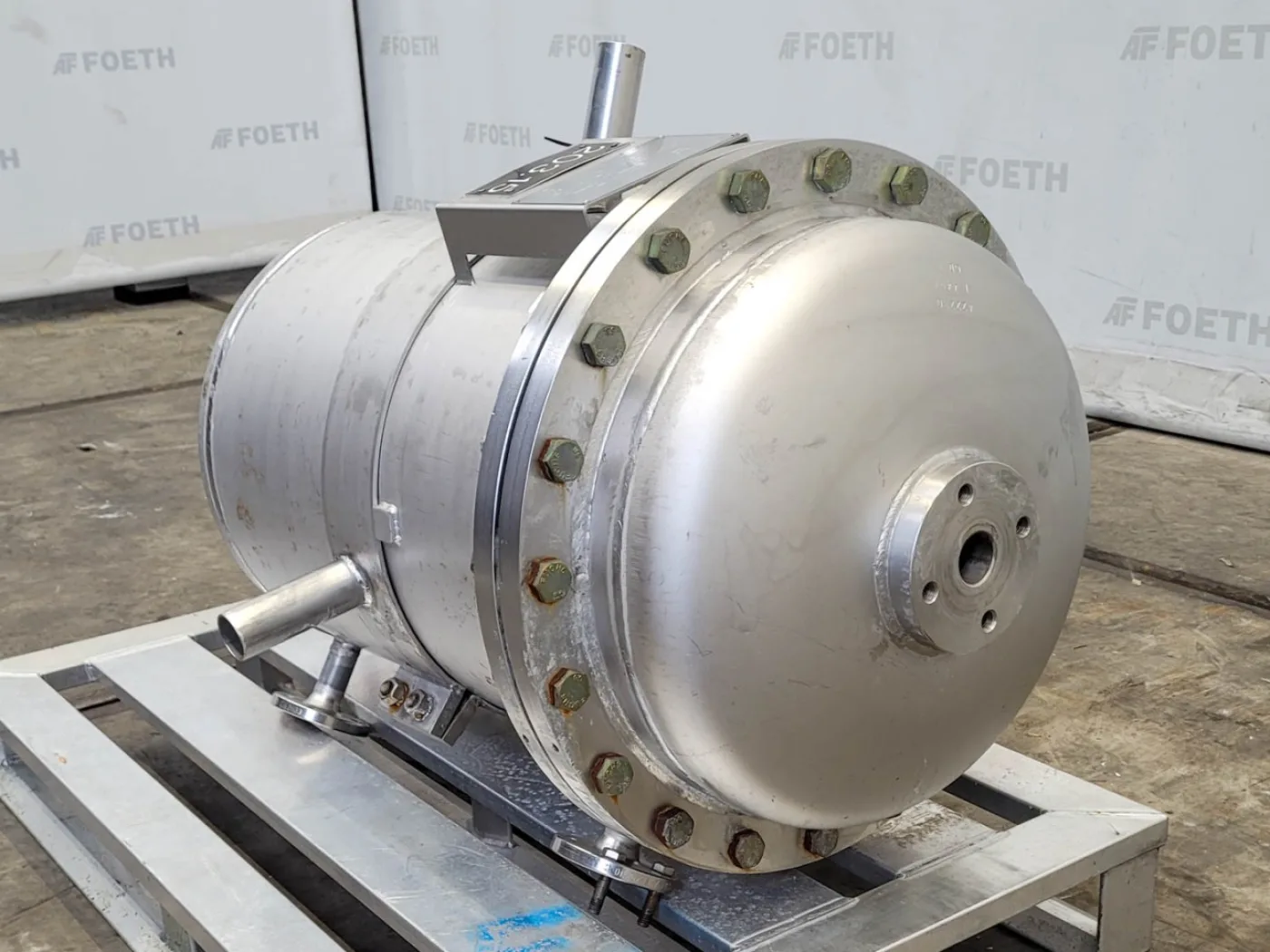 Kuehni SR 4 m² (spiral heat exchanger) - Shell and tube heat exchanger - 5