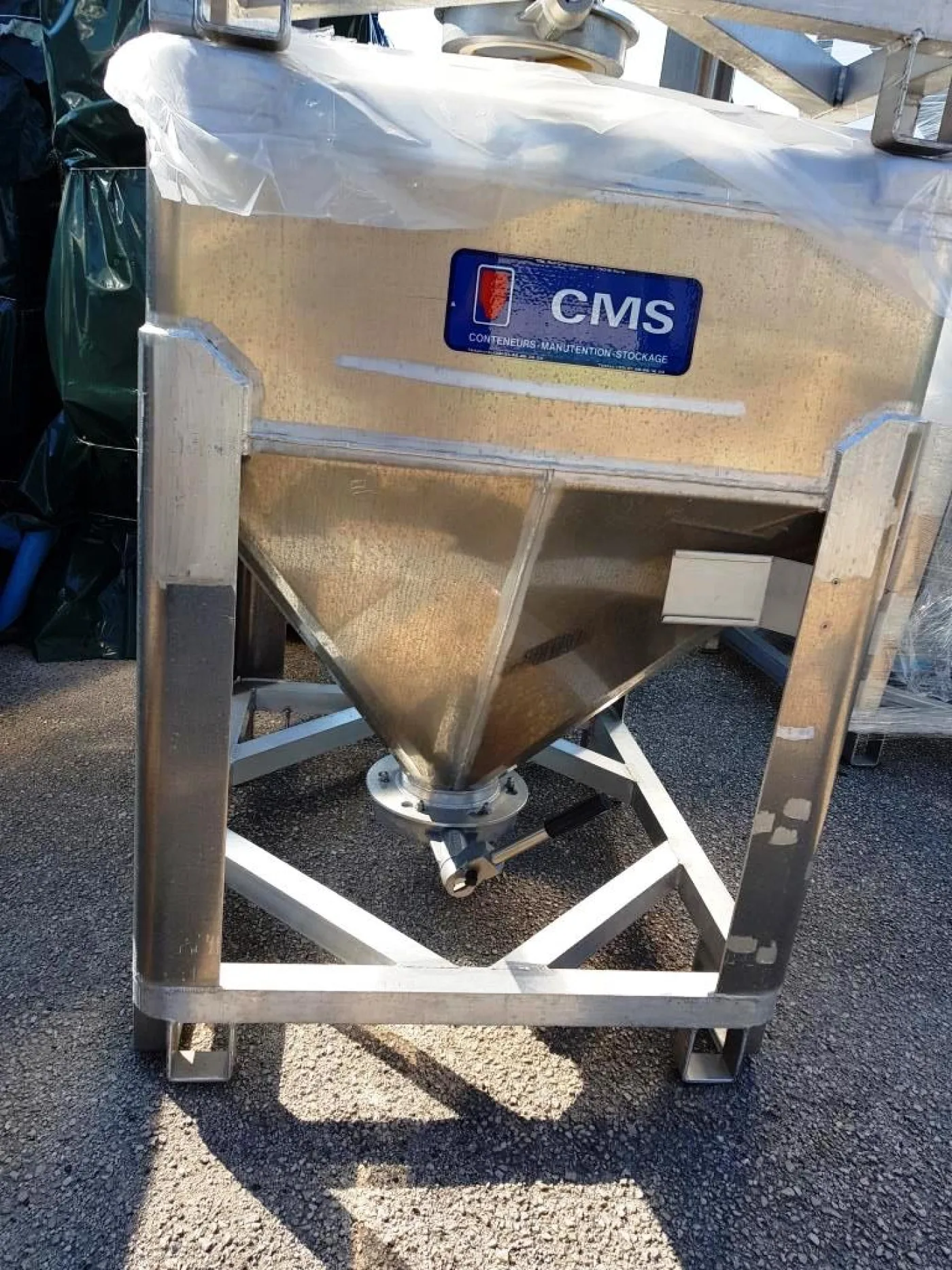 BIN – IBC IN ALLUMINIO – CMS – Mod. EUROBIN 900 L - 1