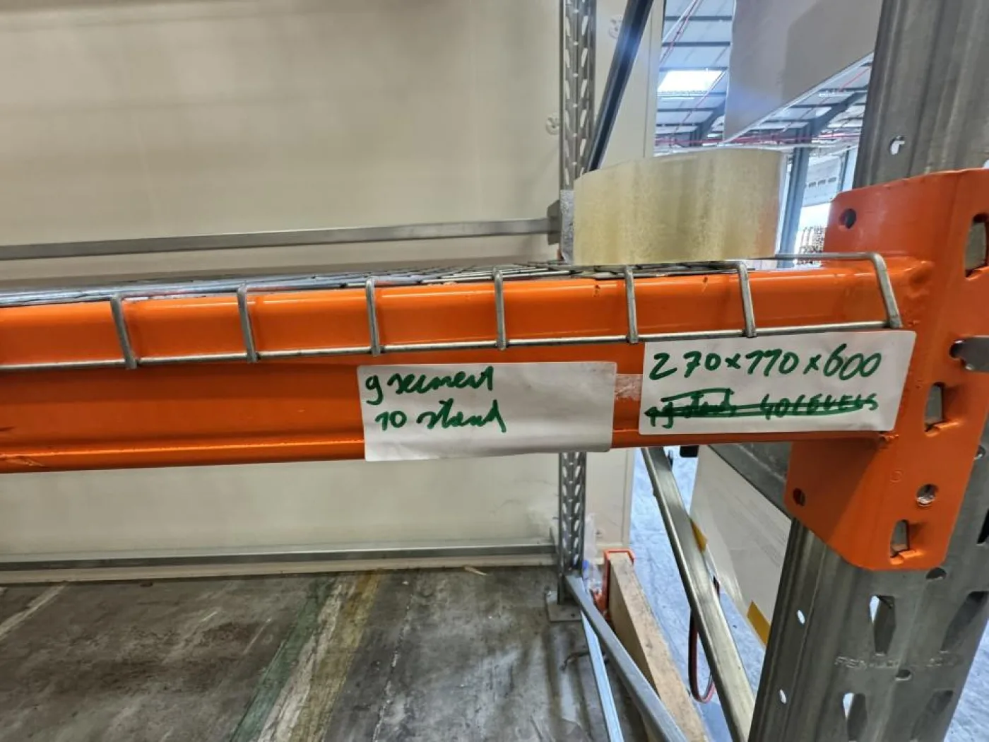 Pallet racking / industrial warehouse storage system (room) - 4