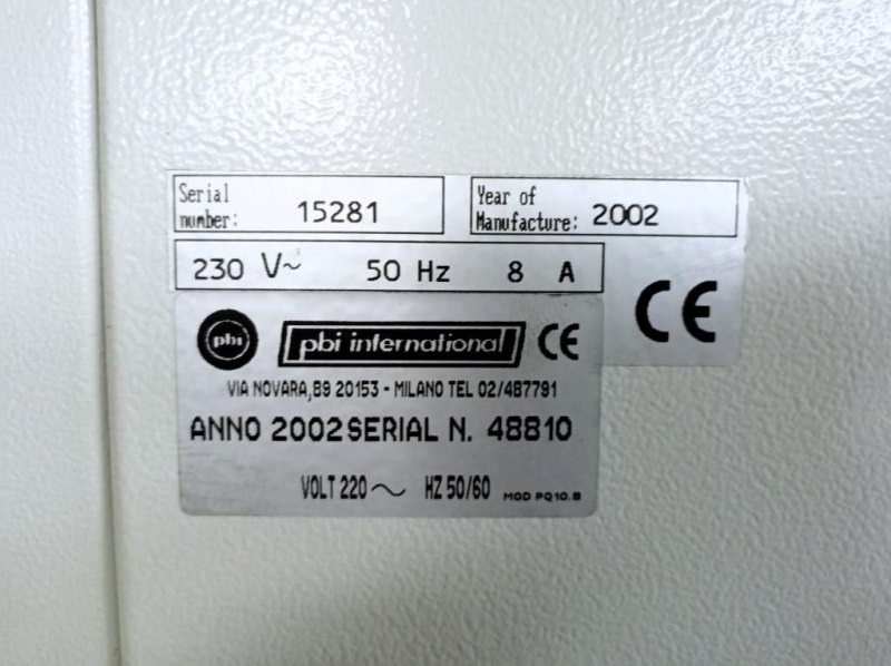 CAPPA A FLUSSO LAMINARE VERTICALE – PBI – MOD. SPACE 120