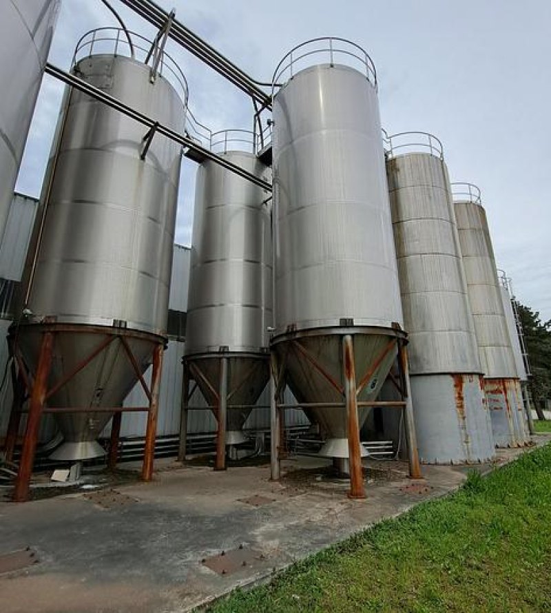 Reservatório de inox de 50.000 Lt