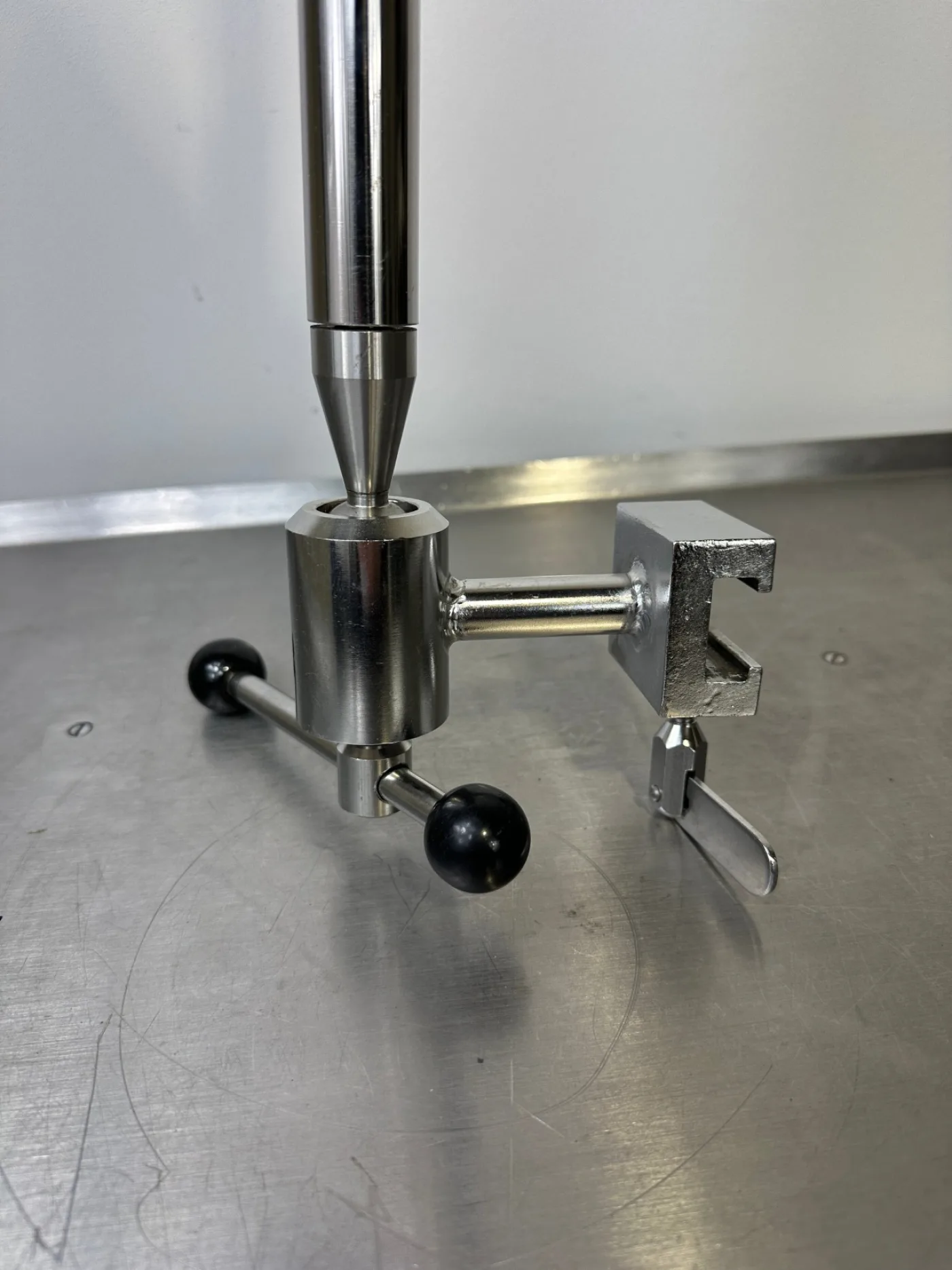 Infusionsständer für Standardschiene Edelstahl - 2