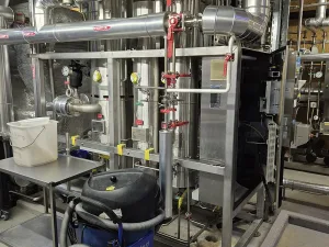 Christ/ Pharmatec Reindampf- und Destillationsanlage Destille 600