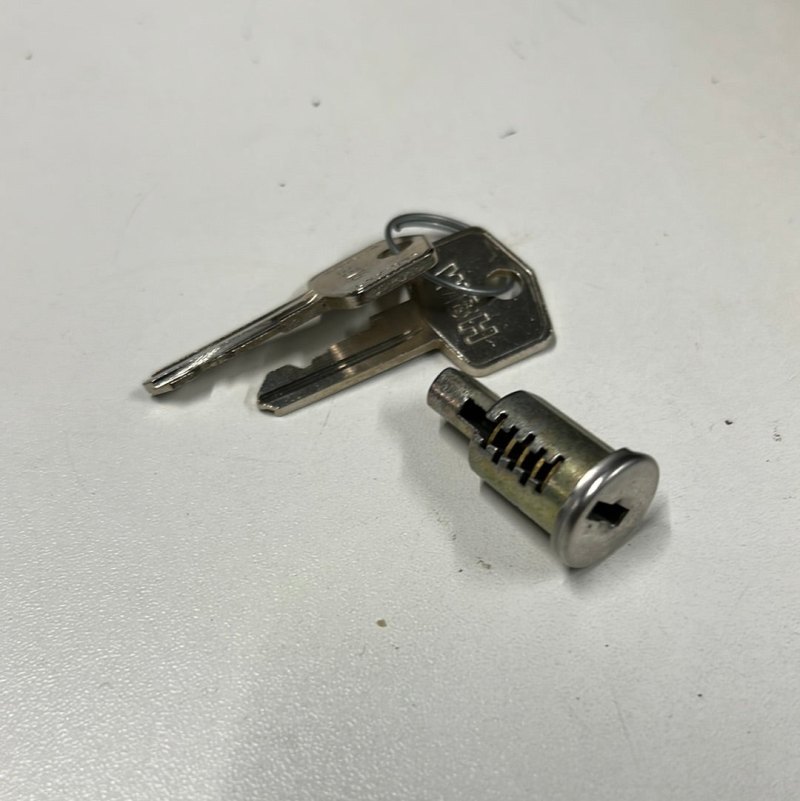 Deurslotcilinder met 2 sleutels