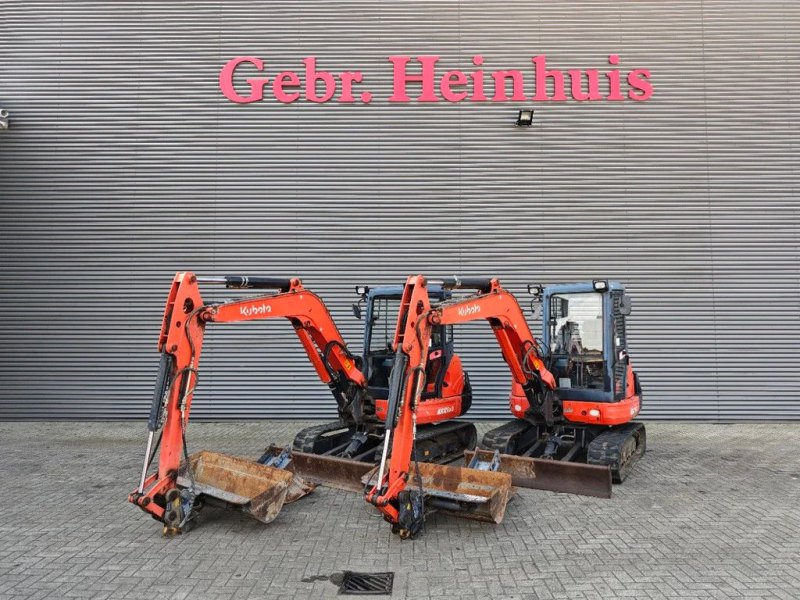 Kubota KX 121-3 2 Buckets 2 Pieces!