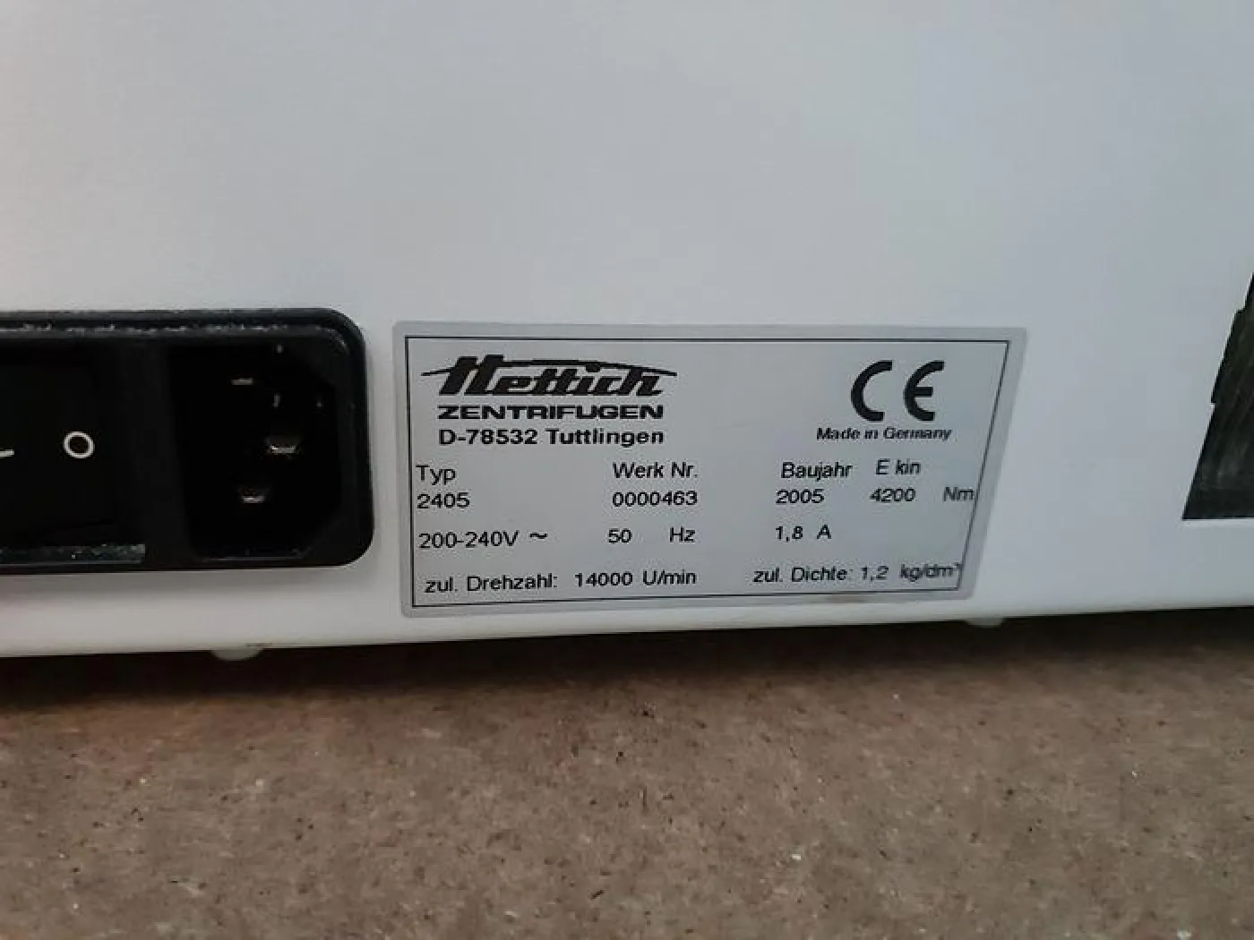 Hettich Mikro 200R Centrifuge - 4