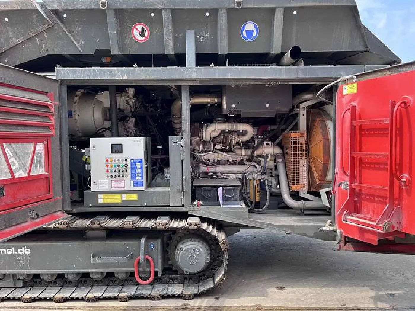 2022 Hammel VB 950DK Slow Speed Twin Shaft Shredder - 3