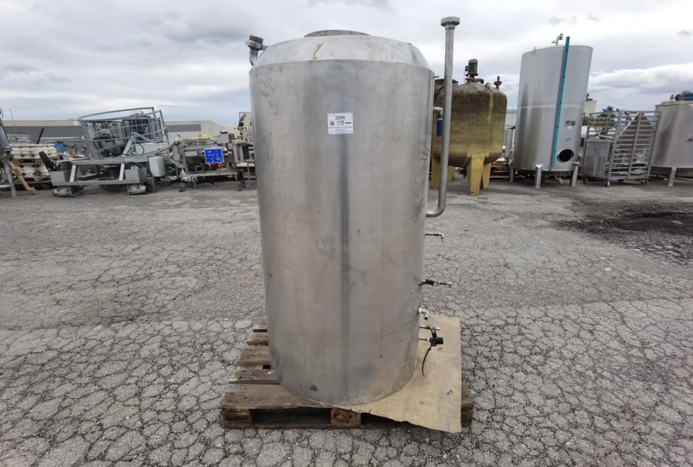 Depósito doble fondo para recircular agua 700l a/inox - 1