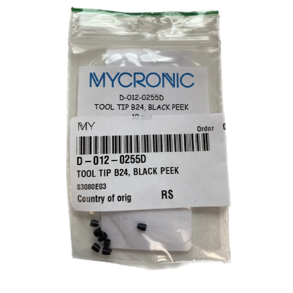 KT-D-012-0255D - MYDATA - Tool Type B24, Black Peek (10pcs)
