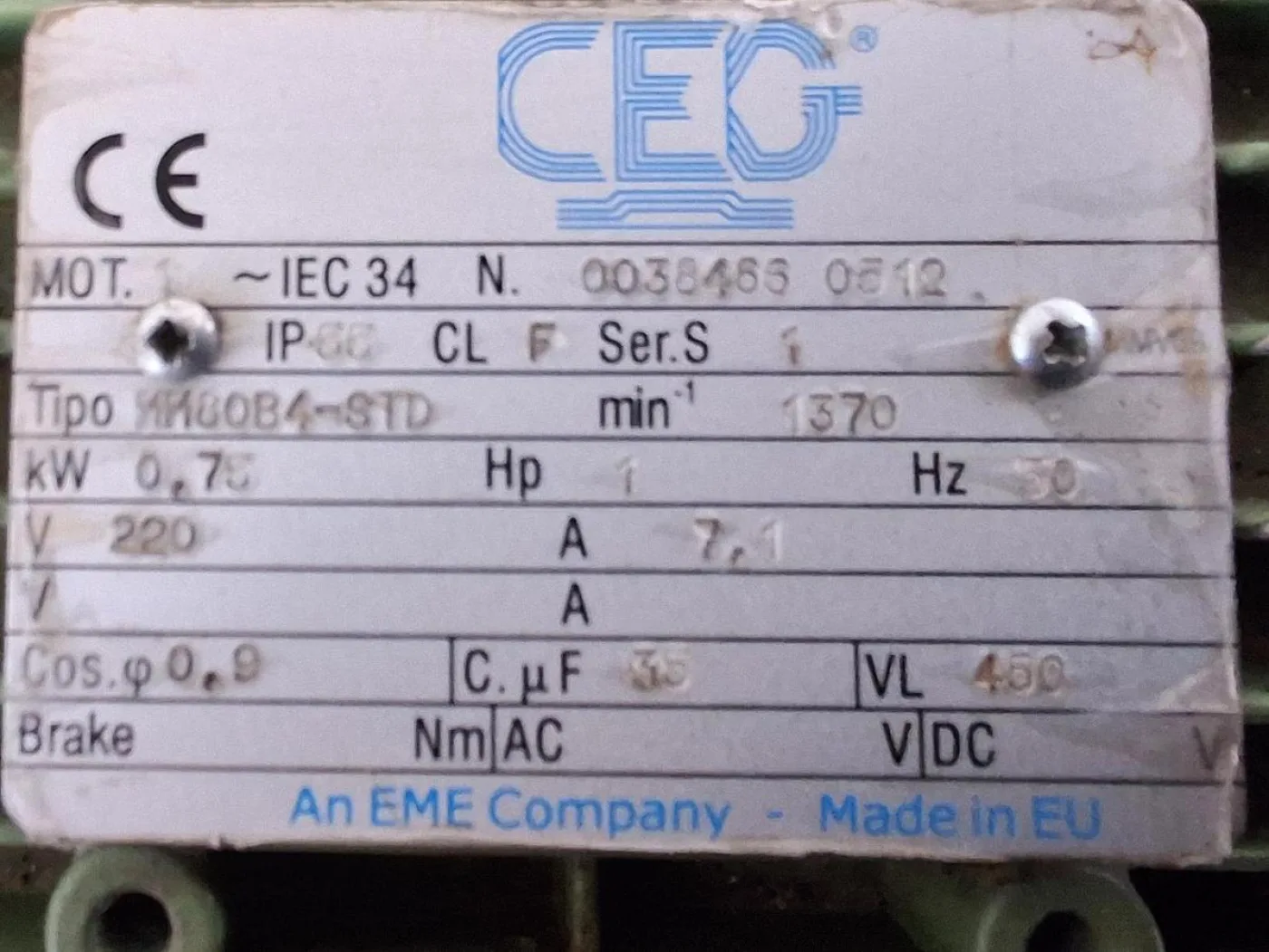 CEG Motor Pump Unit Mobile Centrifugal Pump - 4