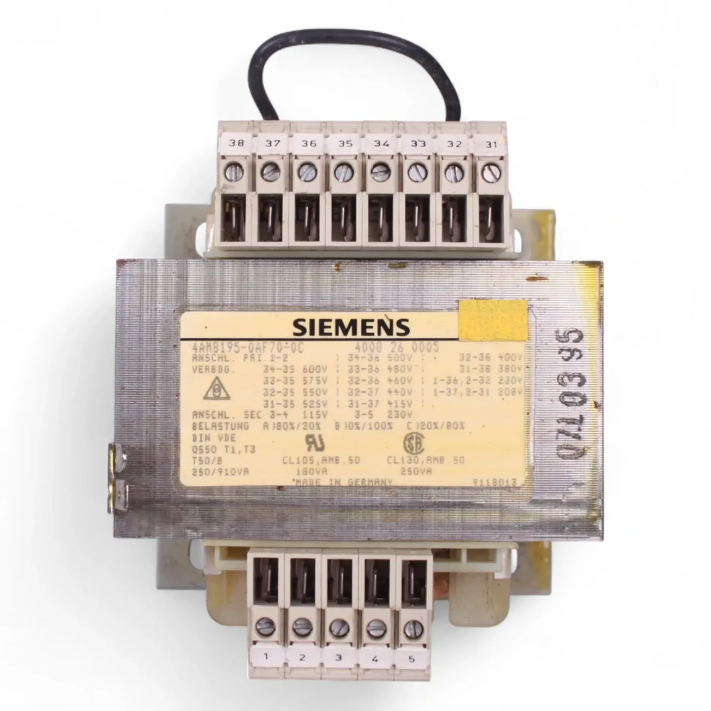 Siemens Transformator 4AM8195-0AF7040C Power Supply Art.-Nr. 4008260005 - 5
