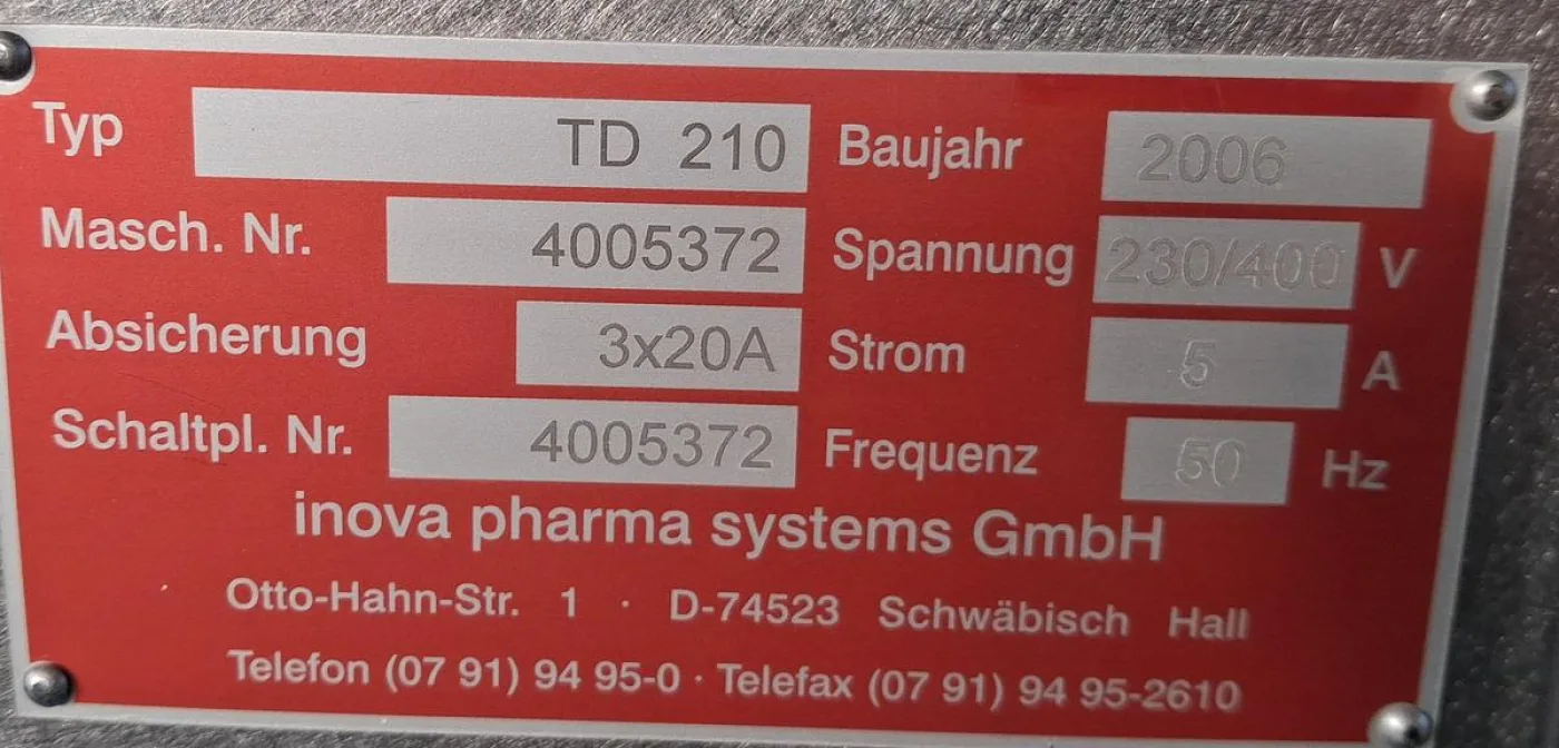 INOVA TD 210 Verpackungsmaschine - 5