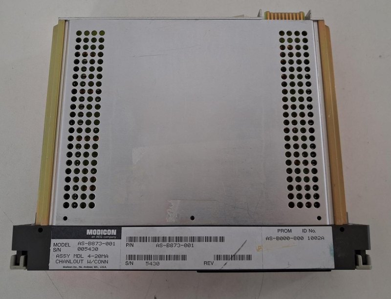 Modicon AS-B873-001 4–20 mA Channel Module
