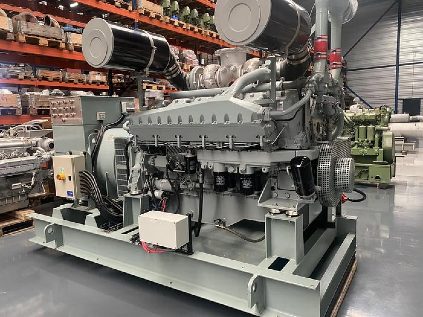 2009 Mitsubishi S12A2-PTA / Stamford Gen set 810 KVA - 3