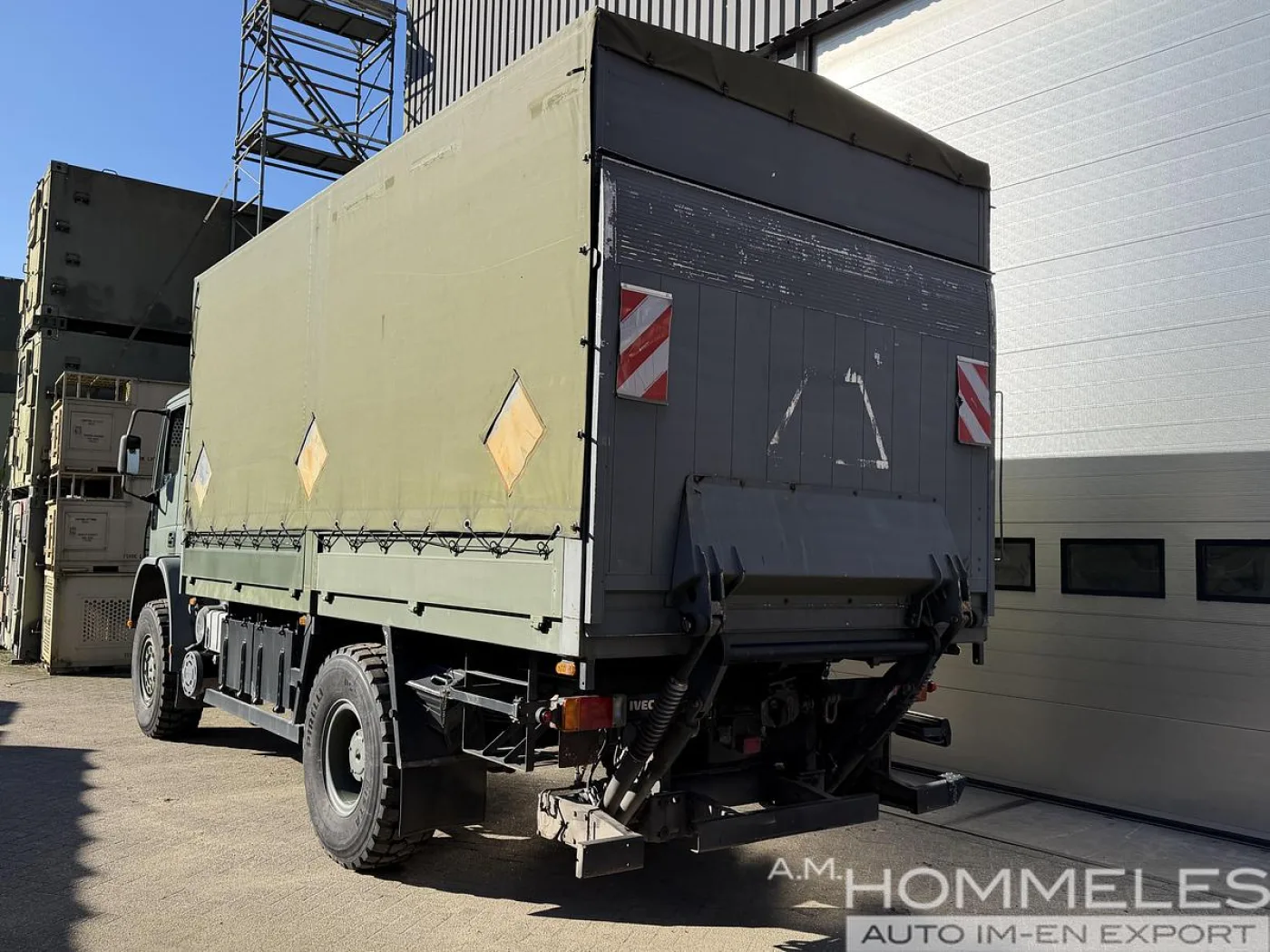 Iveco Eurocargo 140E24 4X4 with DAUTEL tail lift - 3