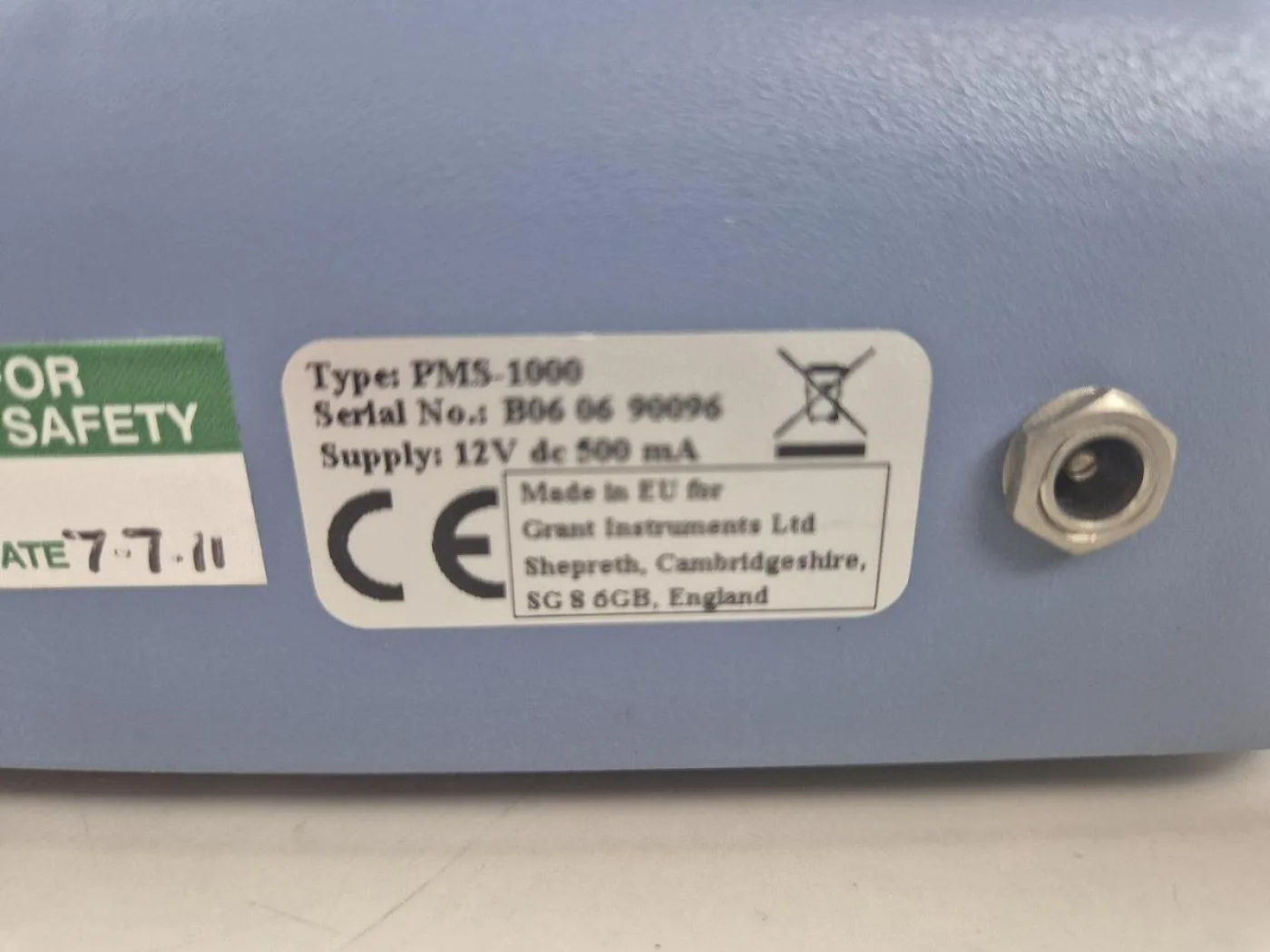 Grant Bio PMS1000 Microplate Shaker - 7