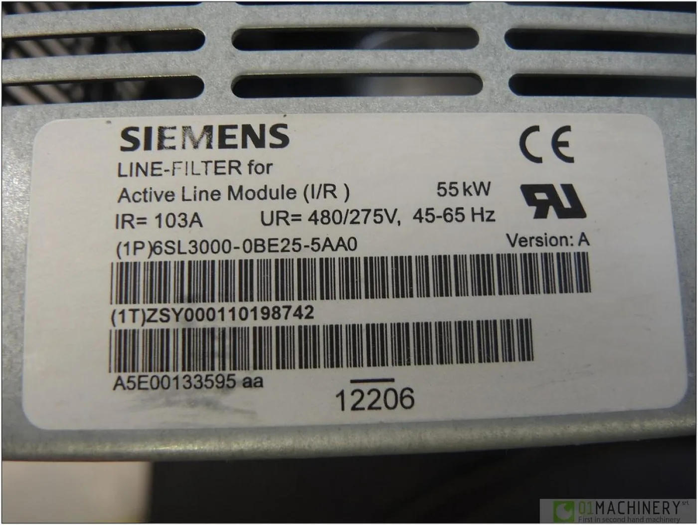SIEMENS 6SL3000-OBE25-5AA0 AI3159 - 3