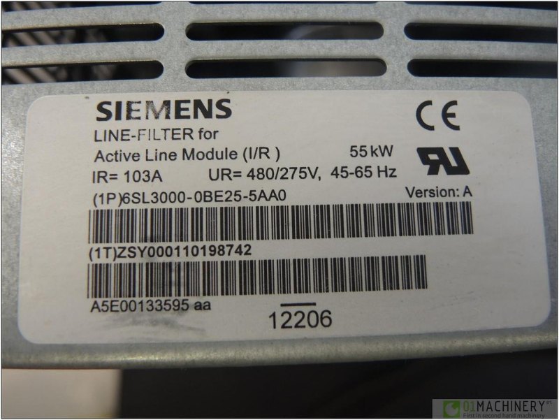 SIEMENS 6SL3000-OBE25-5AA0 AI3159