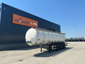 Van Hool FOOD / RVS chassis / empty weight: 5.860kg / 29.500L / 1-comp.+ 1 baffel / discbrakes / NL / APK: 05/2027