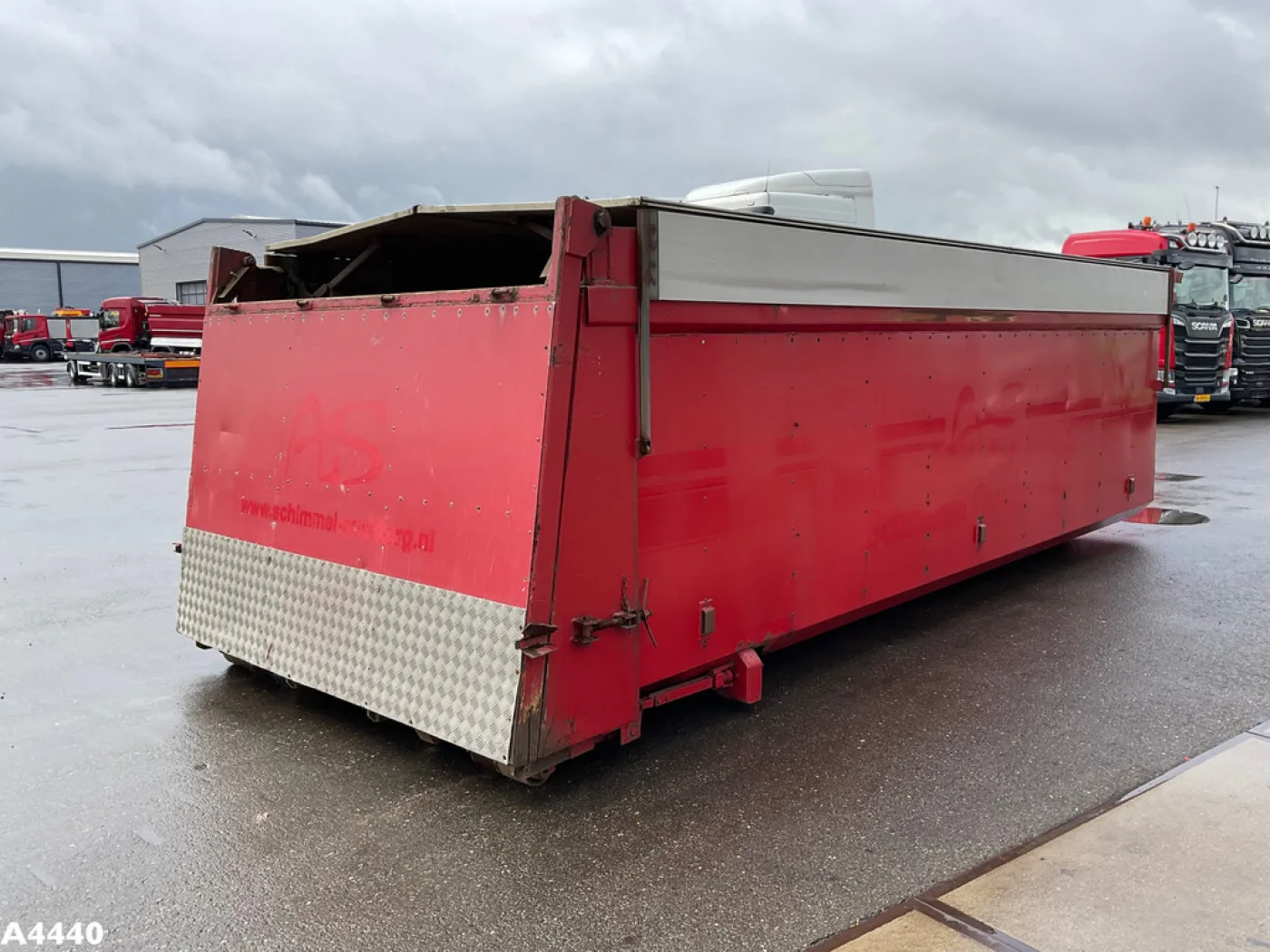 Container 25 m³ met milieukleppen - 2